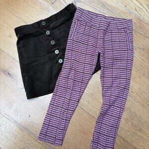 NWT Janie and Jack Skirt & Janie and Jack Leggings.  Size 5